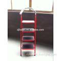 colored steel warehouse ladder 4steps,5steps